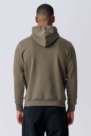 Sweatshirt à capuche - Vert armée