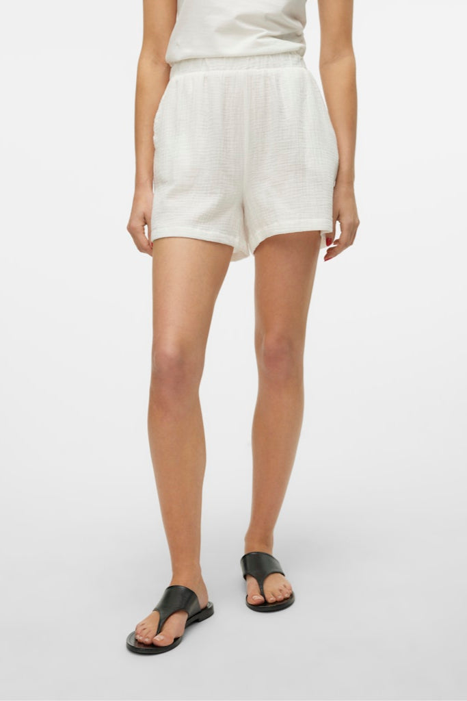 Natali High Taille Shorts - Sneeuwwitje