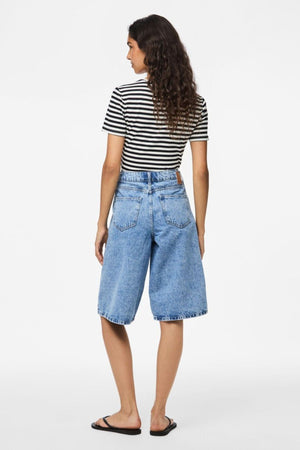 Sky Denim Jorts - Denim bleu moyen