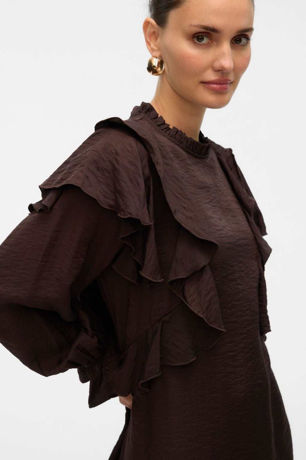 Robe de flocation courte Lizzi - Torte au chocolat