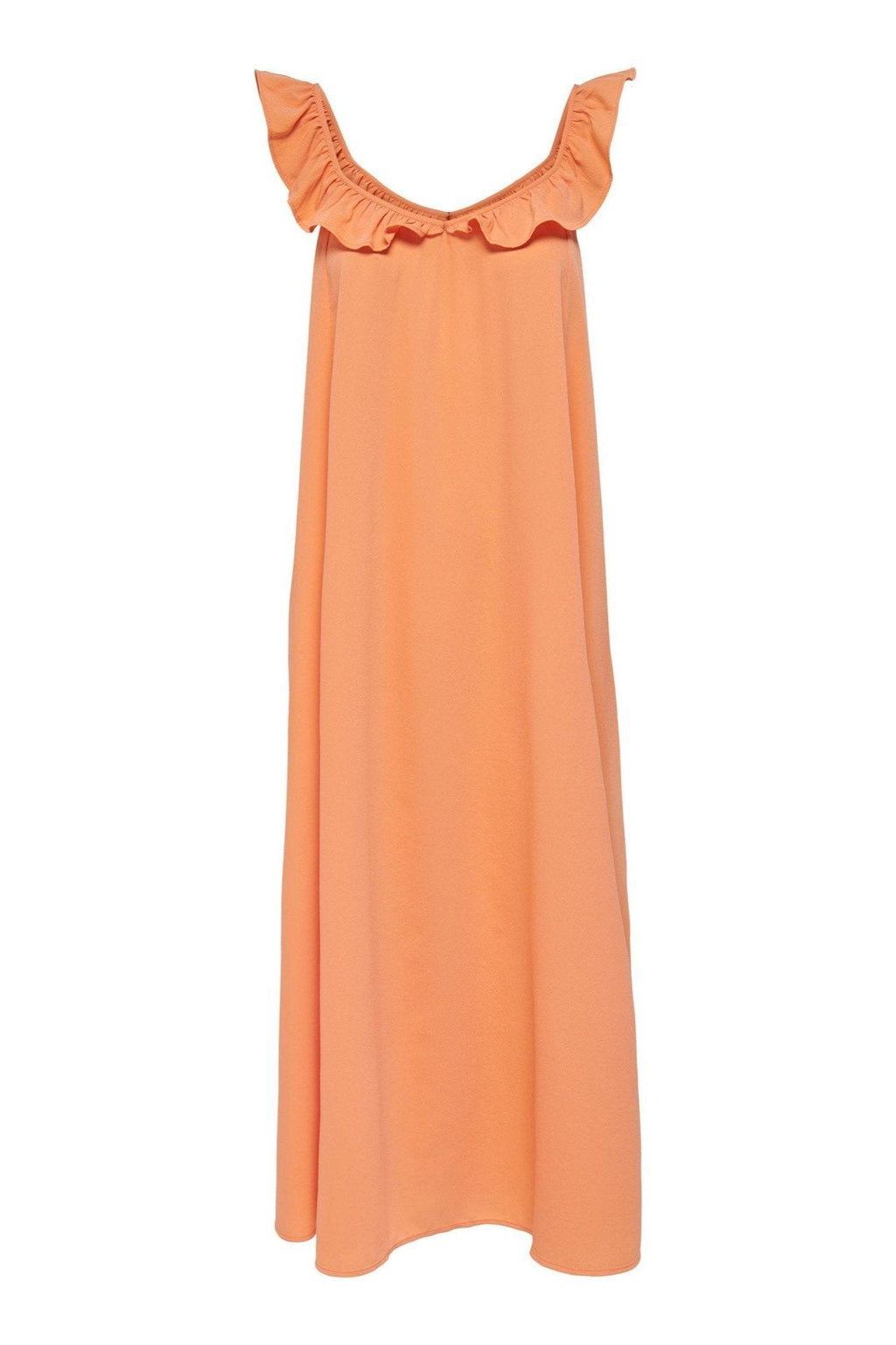 Robe Zora Midi - Sun Orange
