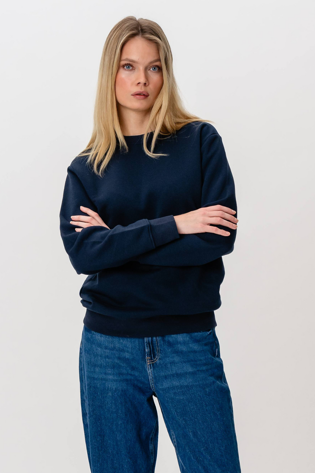 Heavy Crewneck - Navy