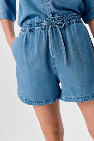 Cadre Shorts - Denim bleu clair