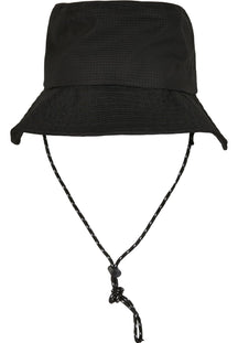 Adjustable Flexfit Bucket Hat - Black