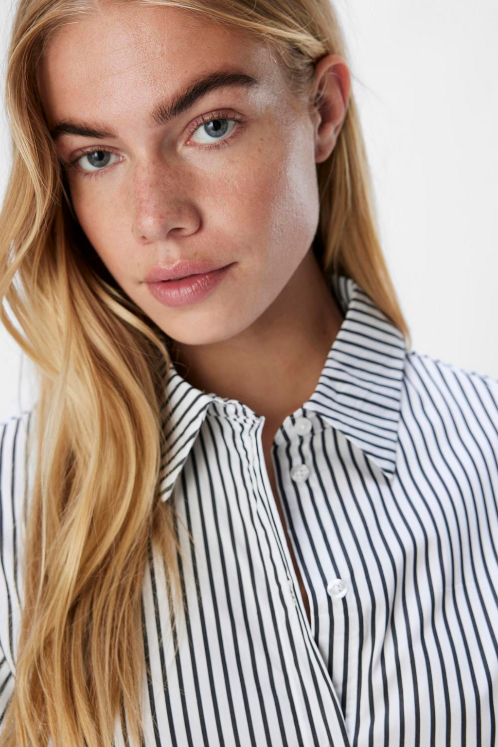 Tutta lo l/s shirt - zwart/wit