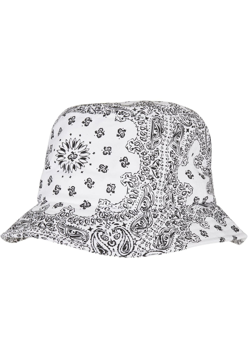 Chapeau Bucket imprimé Bandana - Blanc