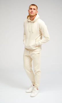 Basic Sweatsuit with Hoodie (Light Beige) - Package Deal