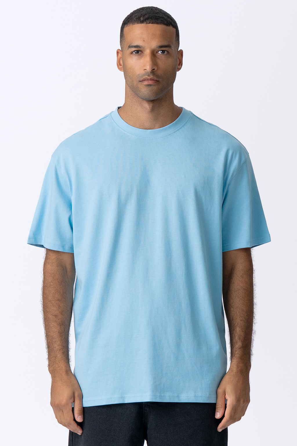 Lourd Oversized T-shirt - Baltique bleu