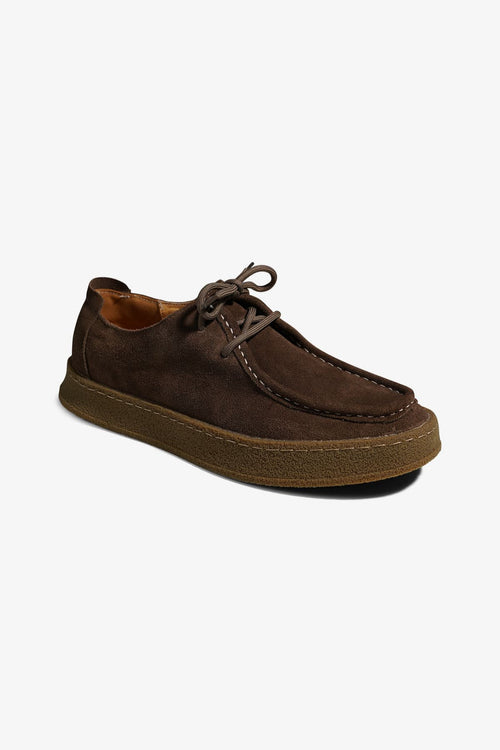 Boat Shoes - Dark Brown - TeeShoppen Group™