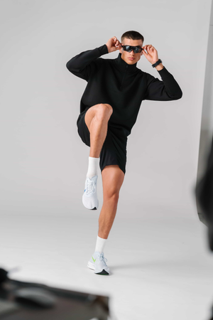 Aneto sweatshirt - zwart