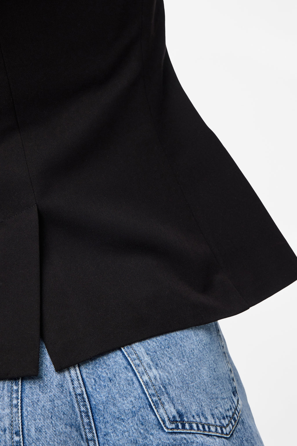 Blazer ajusté Kamil - Noir