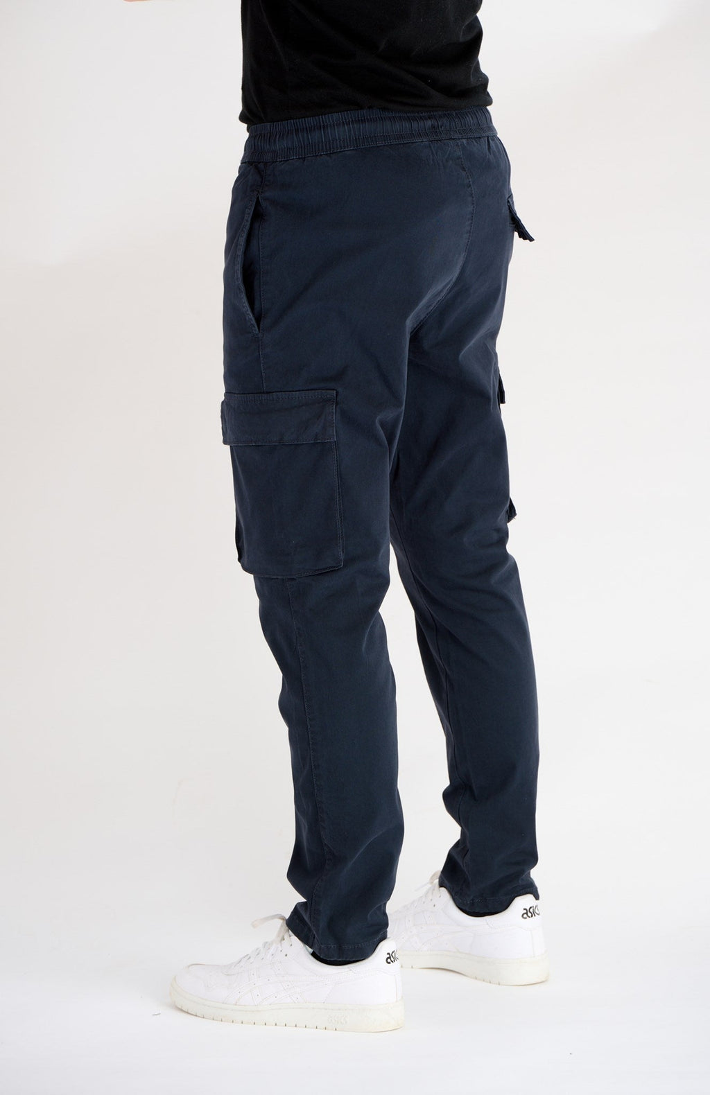 Pantalon de cargaison Cam Linus - marine noire