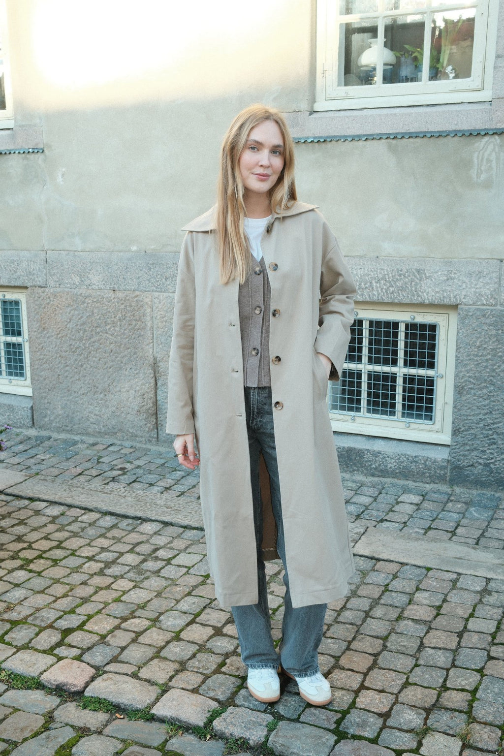 Trench-coat Carla - Sable