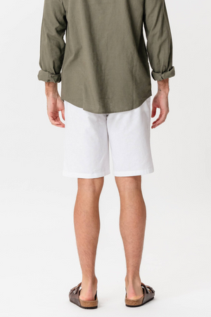 Linnen Shorts - Wit