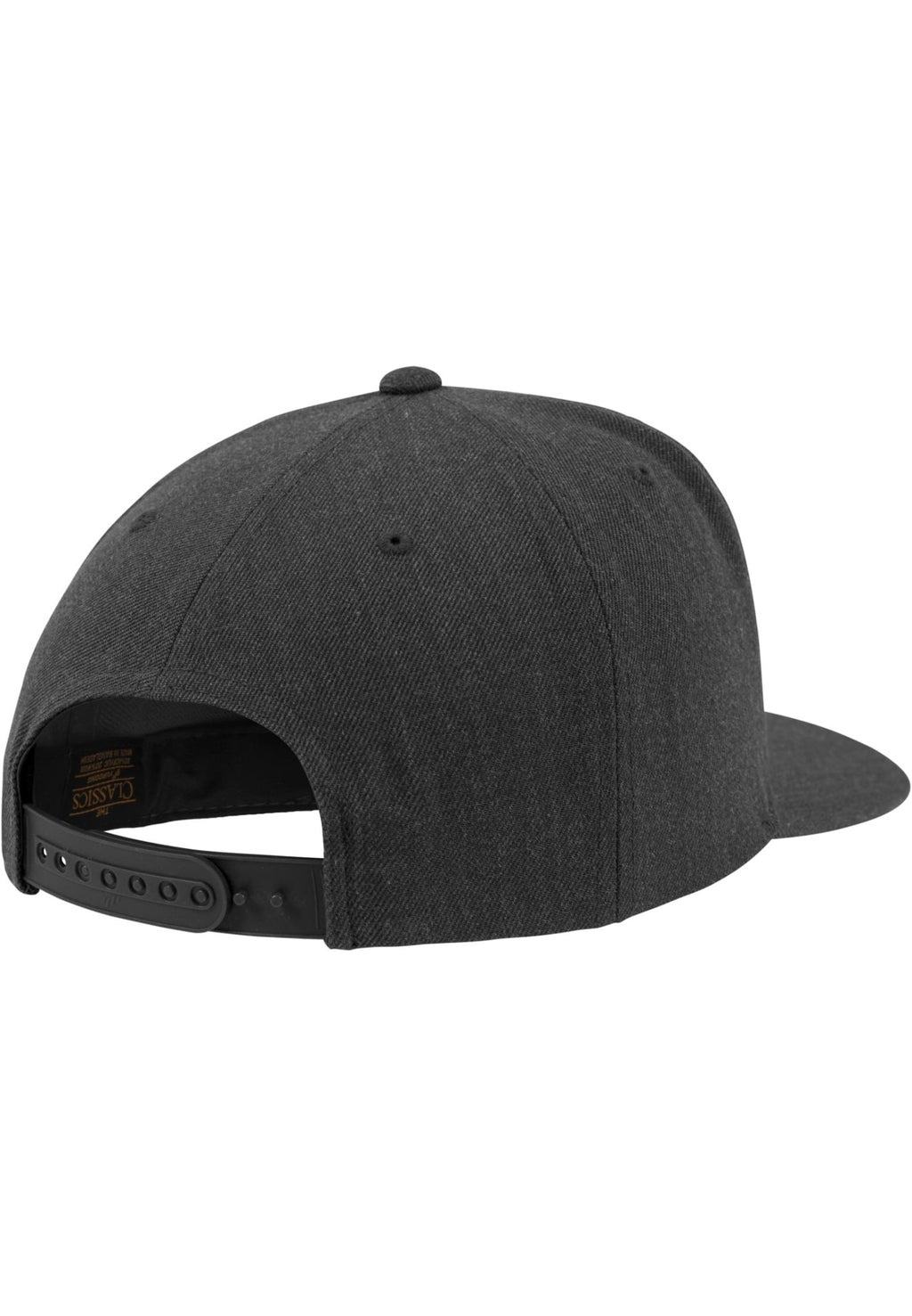 Classic Snapback - gris foncé/gris foncé