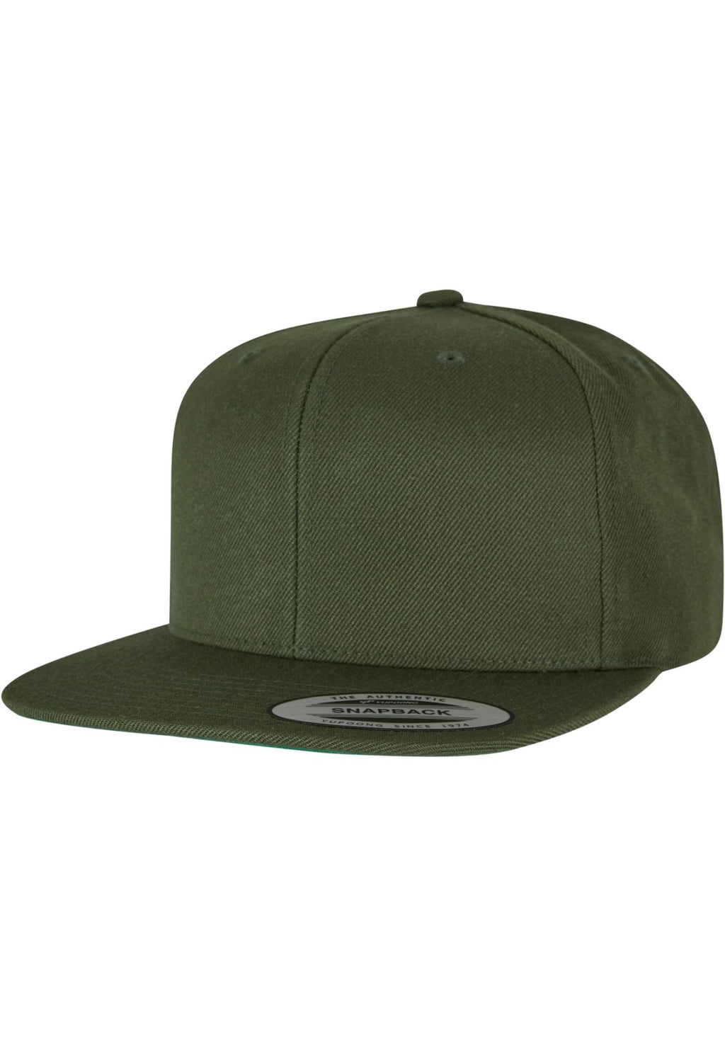 Classic Snapback - Olive foncé