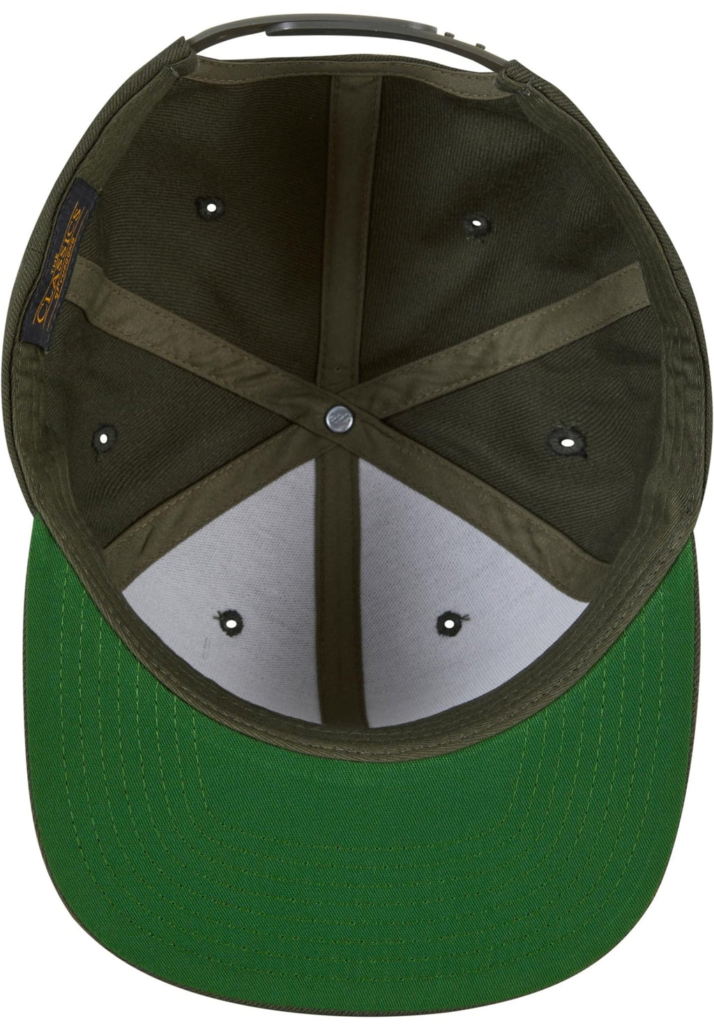 Classic Snapback - Olive foncé