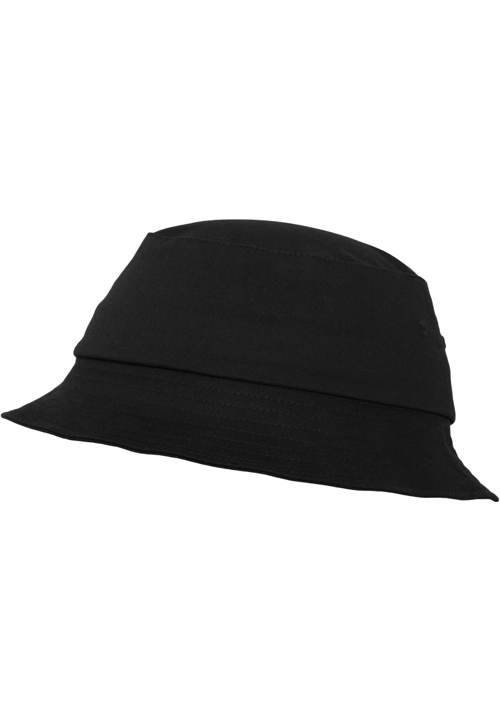 Chapeau Bucket en coton sergé - Noir