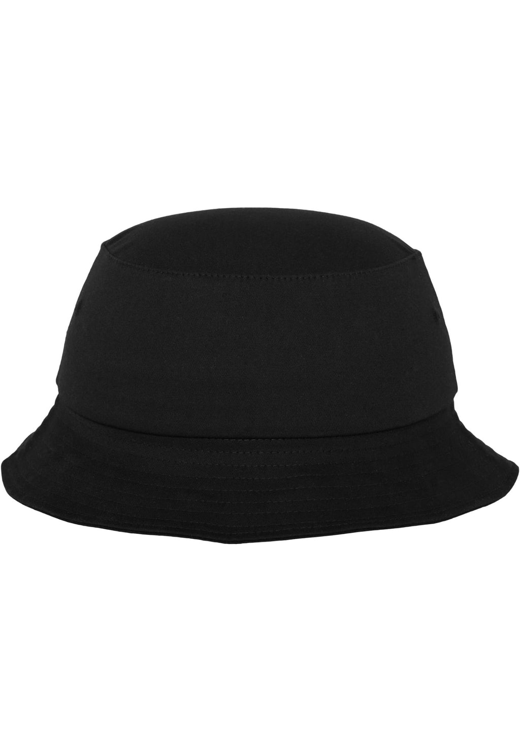 Chapeau Bucket en coton sergé - Noir