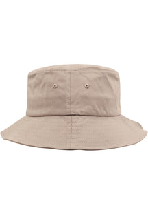 Chapeau Bucket en coton sergé - Khaki