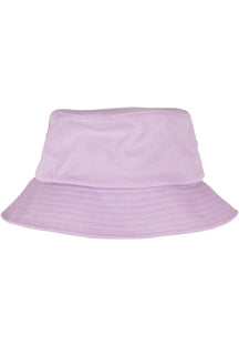 Chapeau Bucket en coton sergé - Lilas