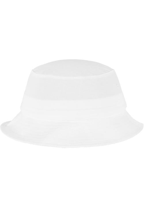 Cotton Twill Bucket Hat - White - TeeShoppen Group™ - Accessories - Flexfit