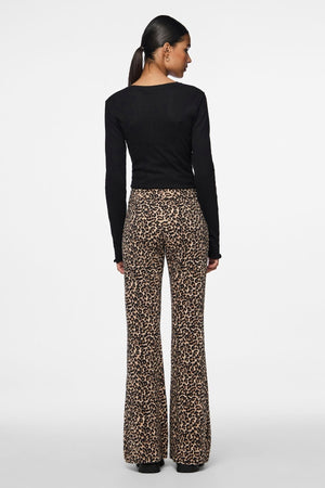 MARIE O-LECK POIN TOP - Black