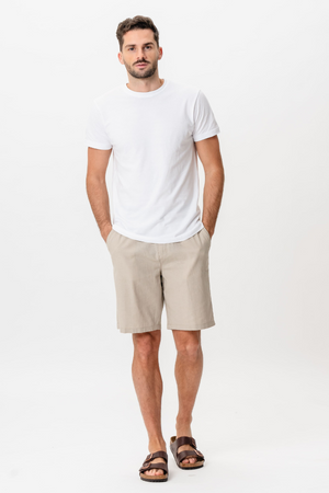 Linnen Shorts - zand
