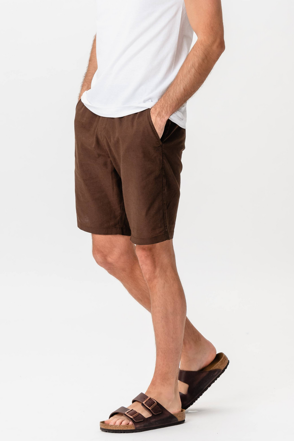 Lin Shorts - Café
