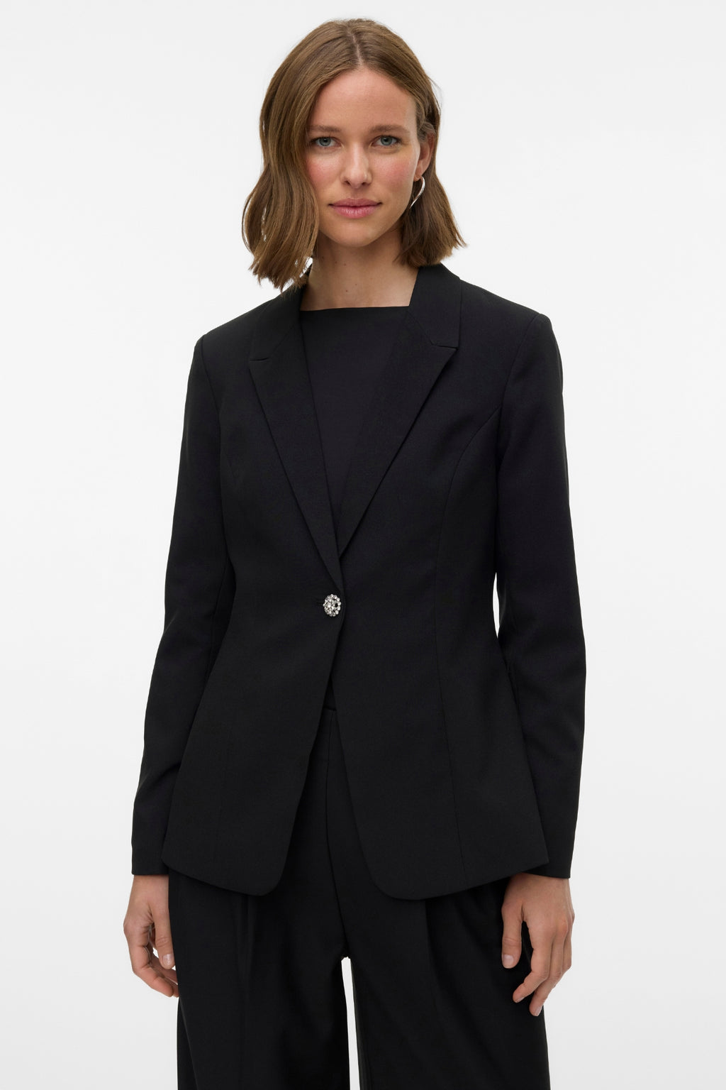 Blazer ajusté Filia - noir