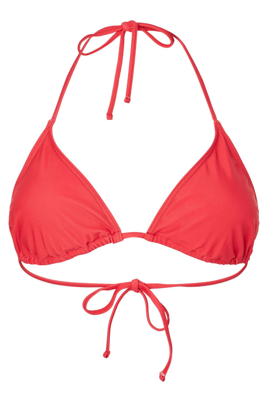 Haut de bikini triangle Baomi - Litchi