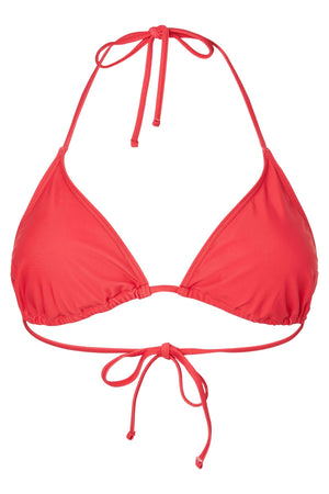 Haut de bikini triangle Baomi - Litchi