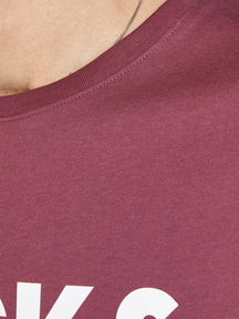 Ecorp Logo Tee O-Neck - Hawthorn Rose