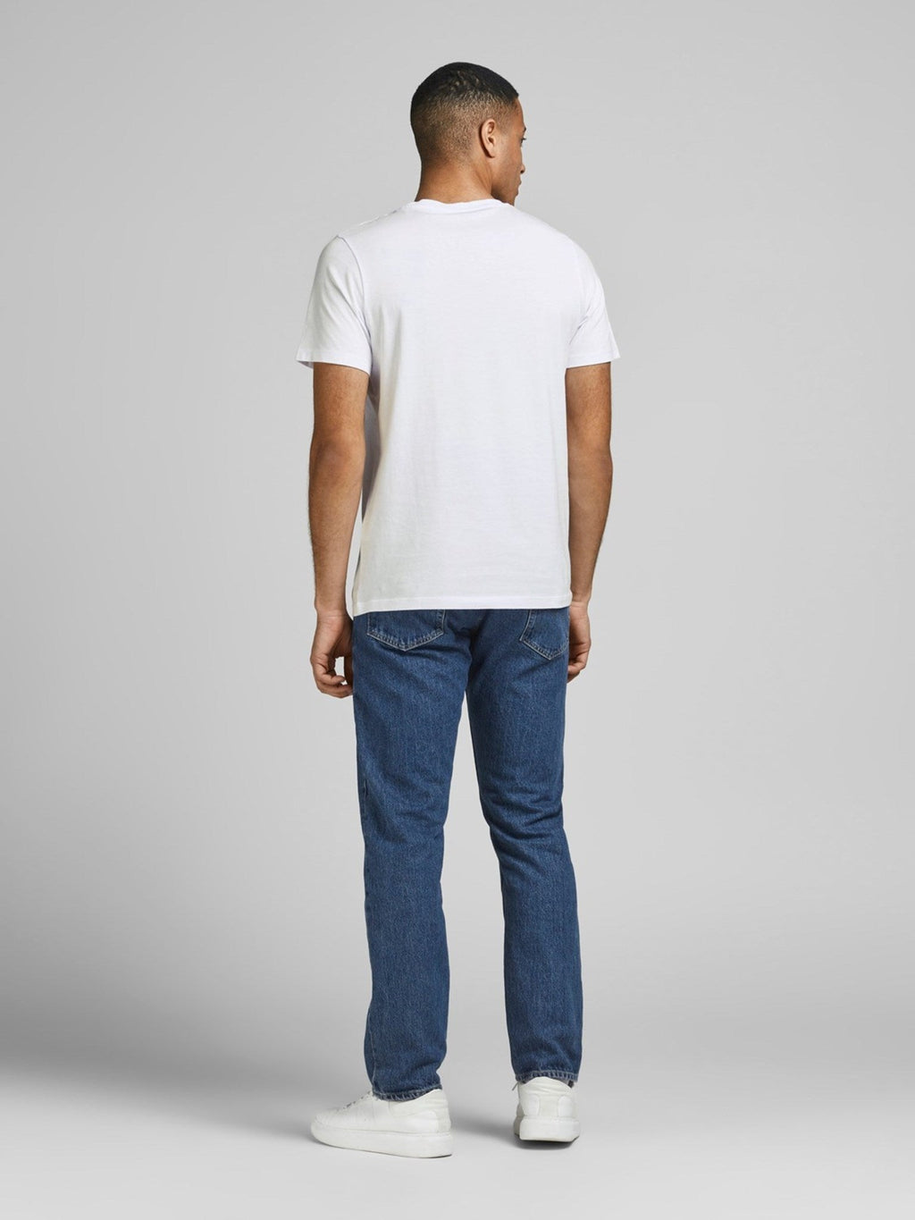 ECORP LOGO TEE O NECK - BLANC