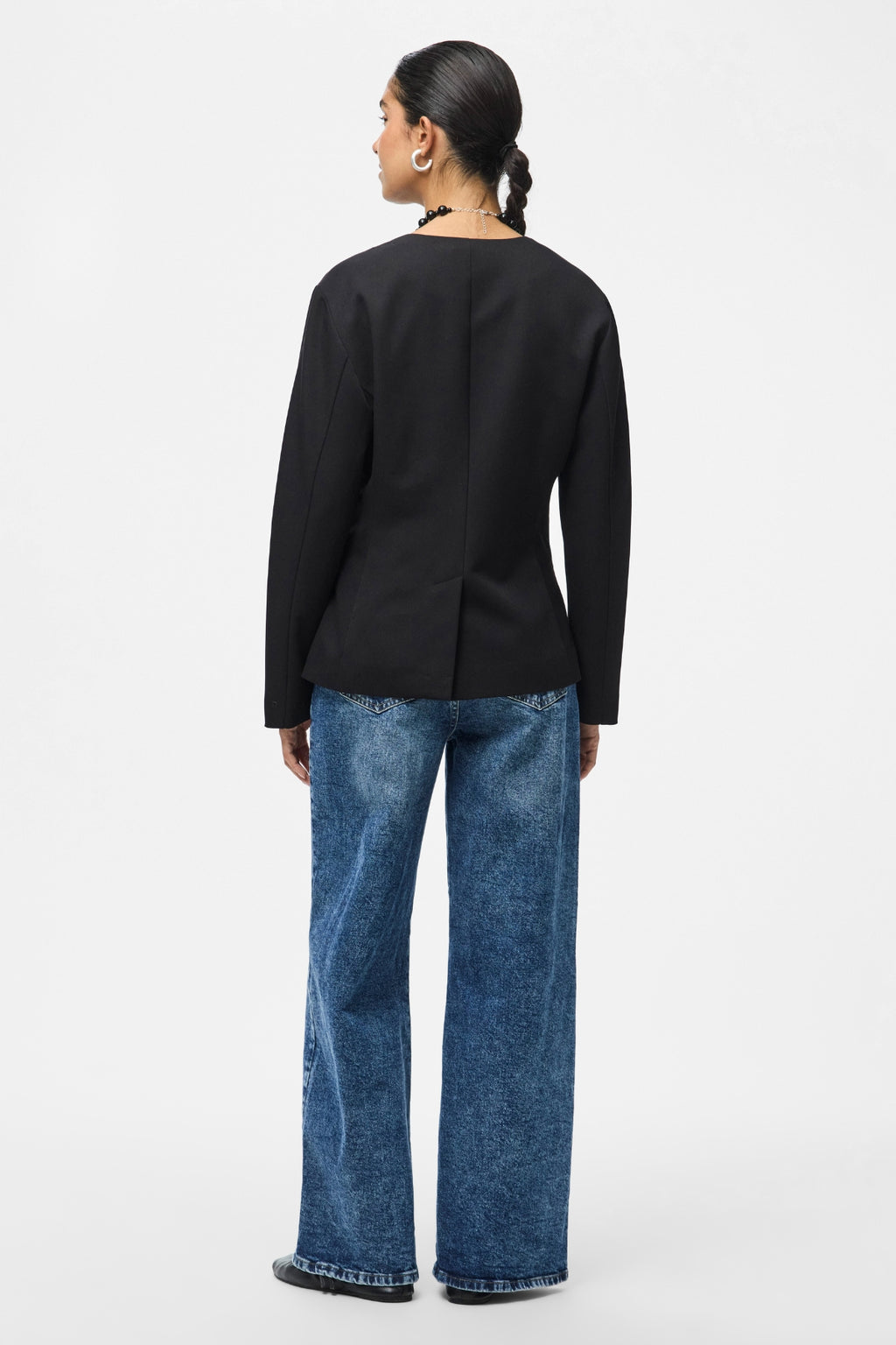 Blazer ajusté Kamil - Noir