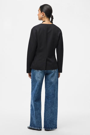 Blazer ajusté Kamil - Noir