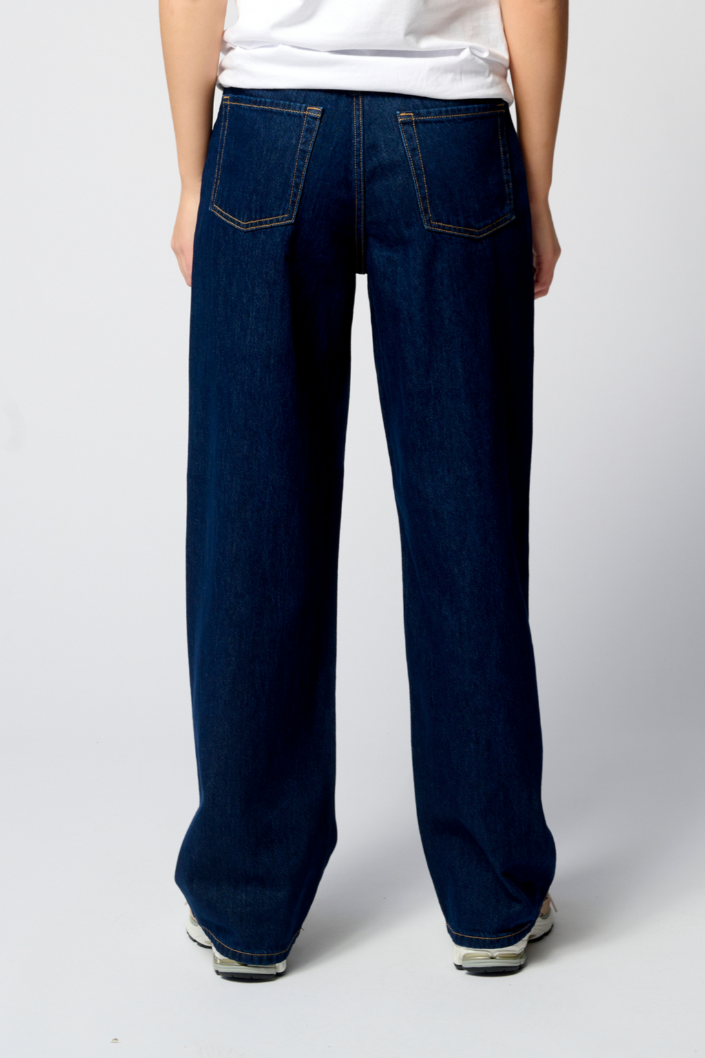 Le jean large de performance original - denim bleu foncé
