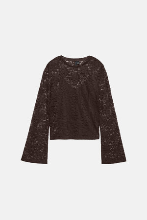 Kanya O-Leck Short Top - Torte au chocolat