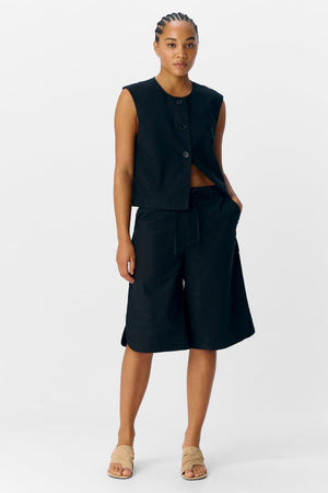 Aura Bermuda Shorts - Noir