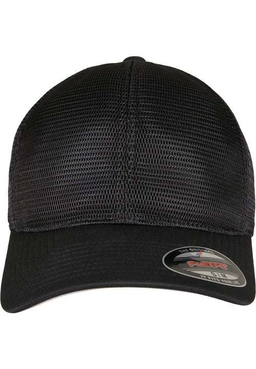 FLEXFIT 360 OMNIMESH CAP - Black - TeeShoppen Group™ - Accessories - Flexfit