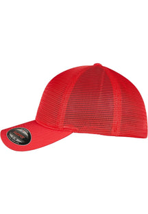 FLEXFIT 360 OMNIMESH CAP - Red