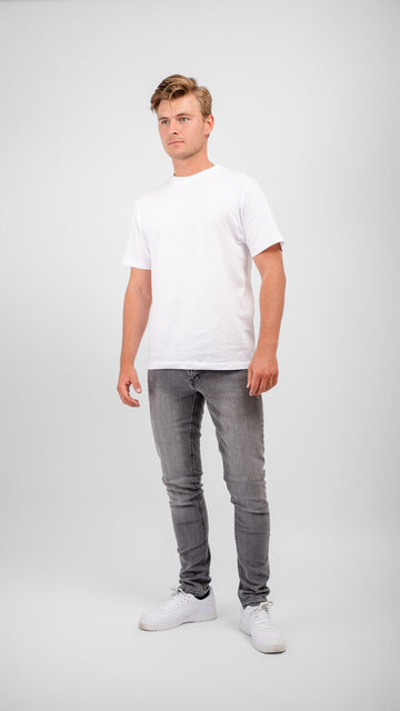 Le jean de performance original (mince) - gris denim