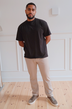 T-shirt boxy - Noir