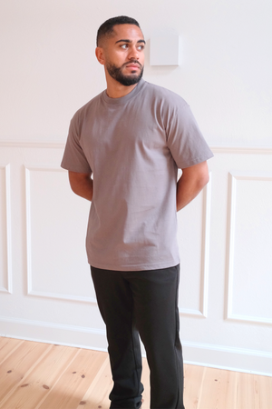 T-shirt Boxy - Gris Foncé