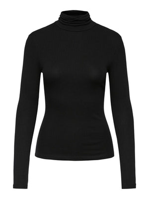 Top Kitte Rollneck - noir