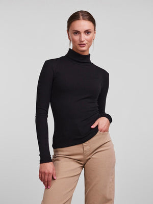 Top Kitte Rollneck - noir