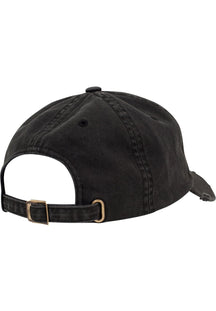 Casquette détruite à profil bas - Noir