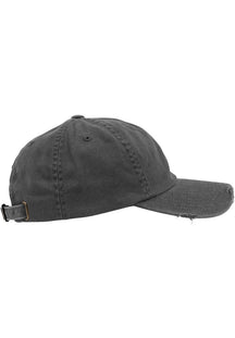 Casquette détruite à profil bas - Gris foncé