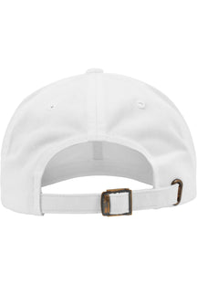 Casquette détruite à profil bas - Blanc