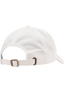 Casquette détruite à profil bas - Blanc